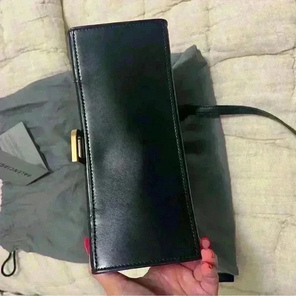 BALENCIAGA Hourglass Small leather crossbody bag - Picture 12 of 13